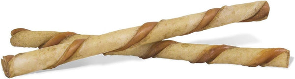 Dingo Twist Sticks Rawhide Dog Treat with Peanut Butter, 25 Count | Long-Lasting Rawhide with Real Chicken & Peanut Butter, Natural Chewing Action Promotes Clean Teeth, for Adult Dogs2