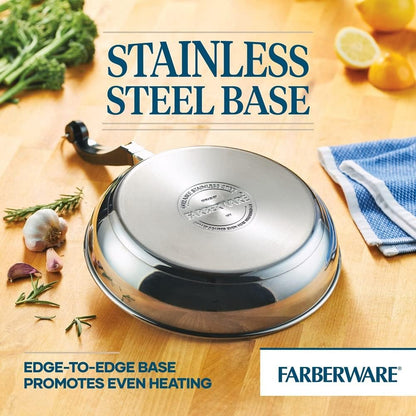 Classic Series Nonstick Stainless Steel Cookware Set, Pots and Pans Set, 15-Piece5