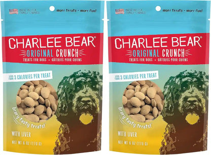 Charlee Bear Dog Training Treats, Cheese & Egg Recipe, Low Calorie (Under 3 Calories), Limited Ingredient Crunchy Dog Treats, 16 Oz. Resealable Bag19