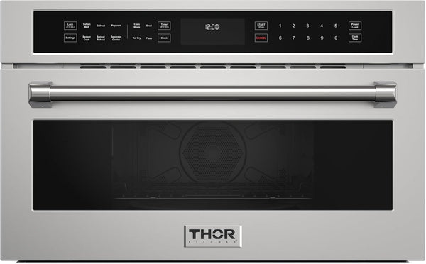 Thor Kitchen 30 Inch Built-In Air Fry Microwave Oven with Drop-Down Door1