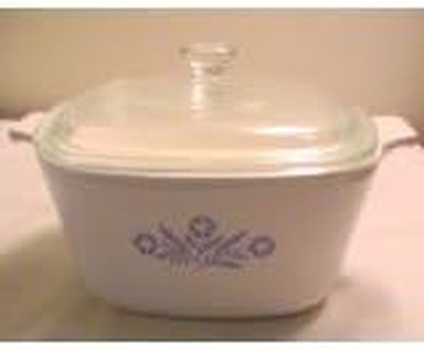 Corning Ware 5 Qt Blue Cornflower Dutch Oven with Lid1