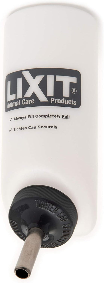 Lixit® Wide Mouth Water Bottles for Small Dogs (White, 16 Ounce)2