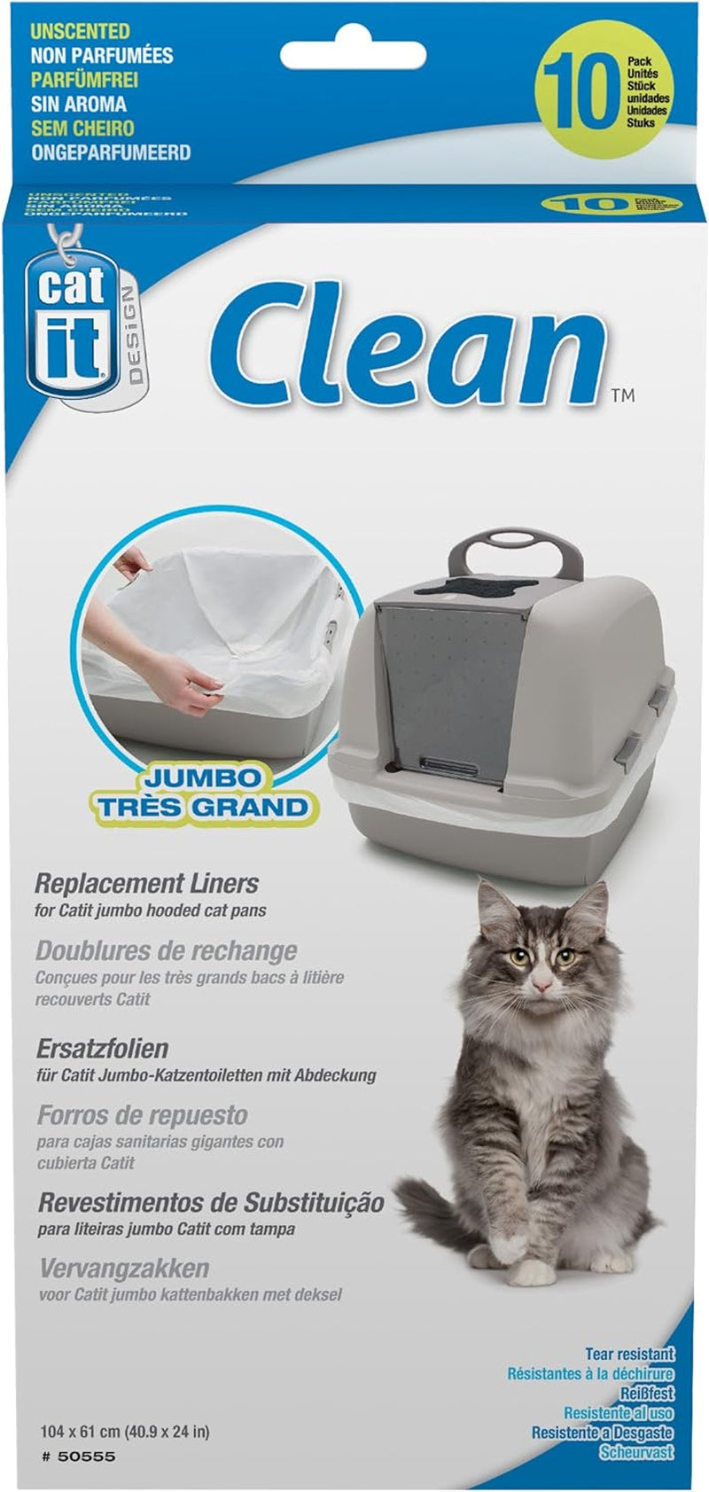 catit-replacement-liner-for-catit-jumbo-hooded-cat-litter-pan