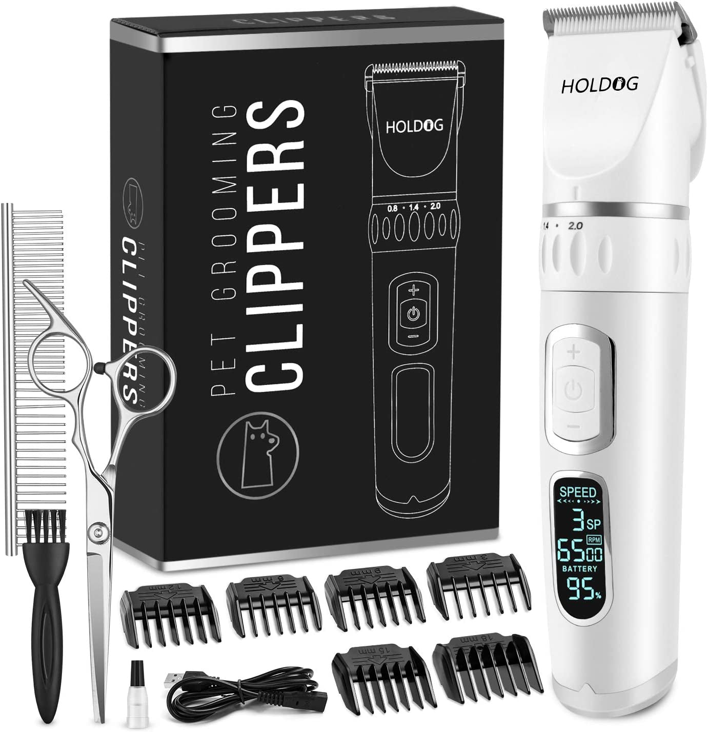 dog-clippers-professional-heavy-duty-grooming-clipper-3-speed-low-noise-high-power-rechargeable-cordless-pet-tools-for-small-large-dogs-cats-pets-with-thick-coats