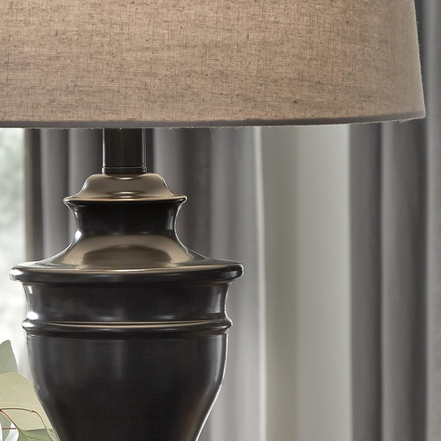 signature-design-by-ashley-table-lamp-set-of-2-dark-bronze-fabric-hardback-shade-28-5-inches-tall-traditional-double-pillar-base-3-way-switch-living-room-use-darlita-series