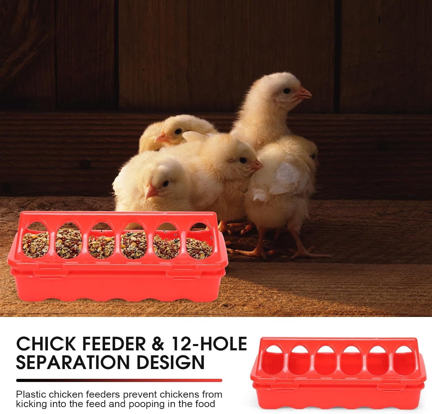 chick-brooder-box-small-animal-playpen-chick-starter-kit-brooding-playpen-with-chicks-heating-plate-perch-feeder-waterer-for-duck-and-quail-chicken-supplies