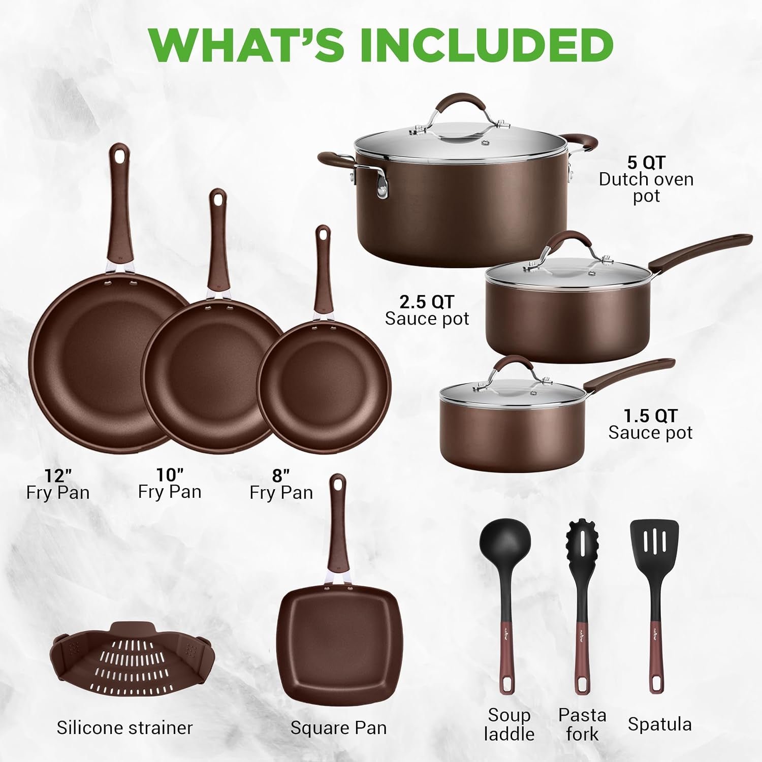 14-piece-nonstick-brown-cookware-set-scratch-resistant-kitchen-pots-and-pans-with-lids-utensils-for-all-cooktops-nccw14sbr