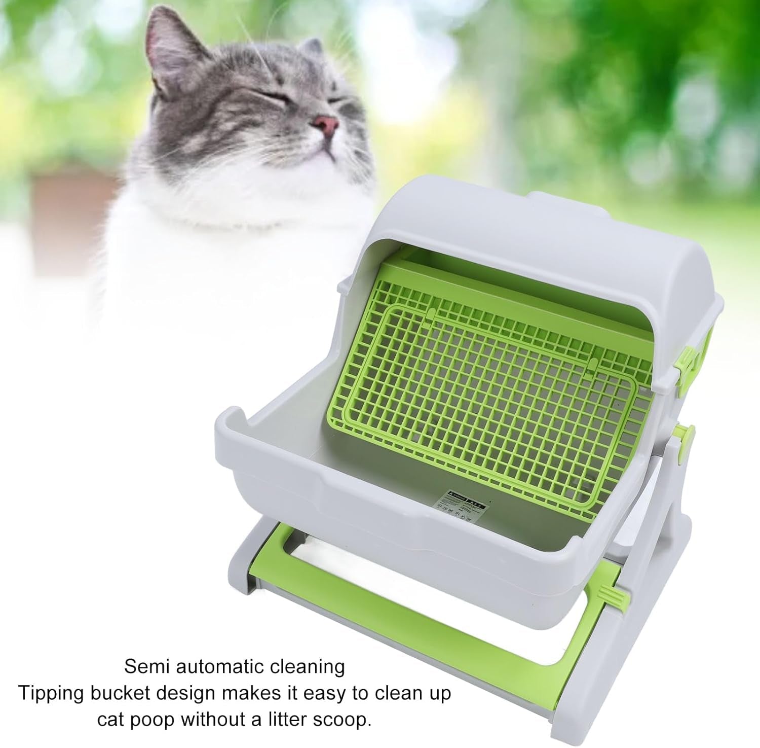 self-cleaning-cat-litter-box-enclosure-semi-automatic-pp-plastic-easy-assembly-tipping-bucket-style-large-kitty-litter-box-for-indoor-cats