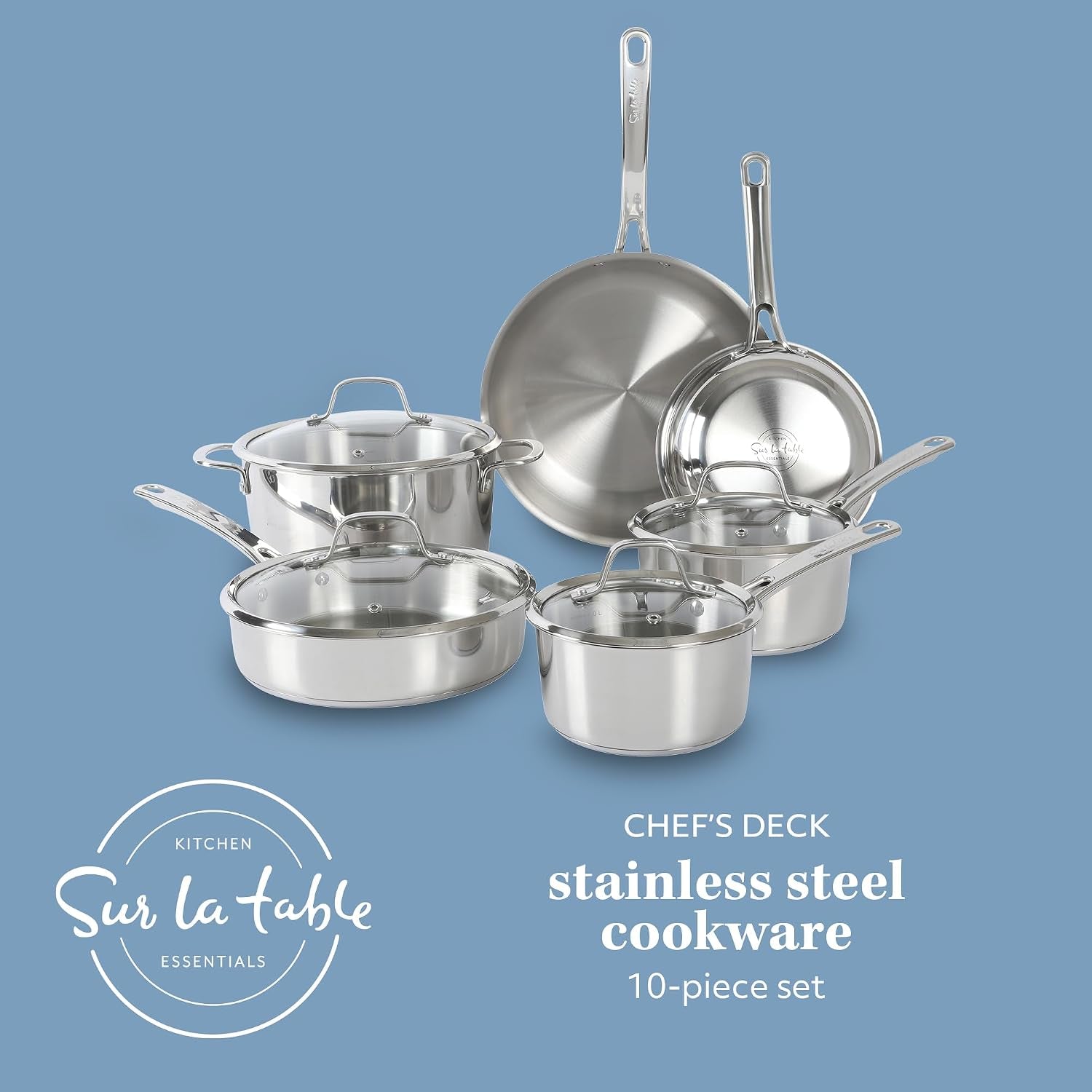 sur-la-table-kitchen-essentials-chefs-deck-10-piece-stainless-steel-non-toxic-pots-and-pans-kitchen-cookware-set-w-triply-encapsulated-base-induction-safe