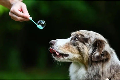 Puppy Love Bubbles, Peanut Butter & Bacon Scented Bubbles 4Oz. Bottle-2 Pack Combo (1 Peanut Butter/1 Bacon) for Dogs12