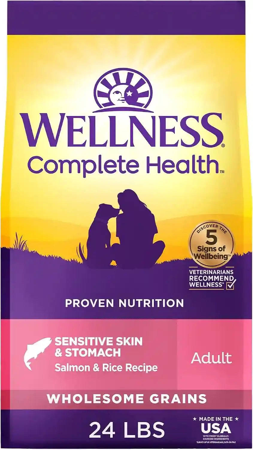 wellness-complete-health-adult-dry-dog-food-wholesome-grain-kibble-natural-chicken-and-oatmeal-recipe-30-lb-bag