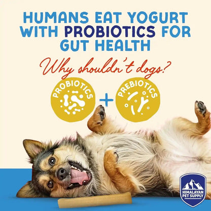 Himalayan Dog Chew Yogurt Sticks, Probiotic Treats, Peanut Butter, 5 Treats | Dog Chews with Prebiotics, Probiotics & Protein, Digestive Support, Lactose & Gluten Free, Natural Dog Treats for All Breeds3