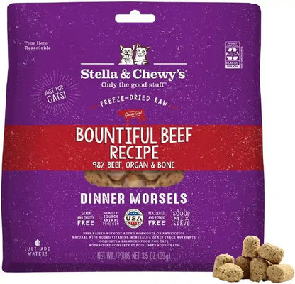 Stella & Chewy'S Freeze-Dried Raw Cat Dinner Morsels - Premium Chicken Recipe with 98% Cage-Free Meat & Organs - Natural Grain-Free Cat & Kitten Food - Made in USA - 3.5 Oz18