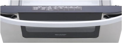 Sharp KB6524PSY 24 In. 1.2 Cu. Ft. Built-In Microwave Drawer Oven | 1.2 Cubic Feet, 950 Watt, Angled Touch Control Panel7