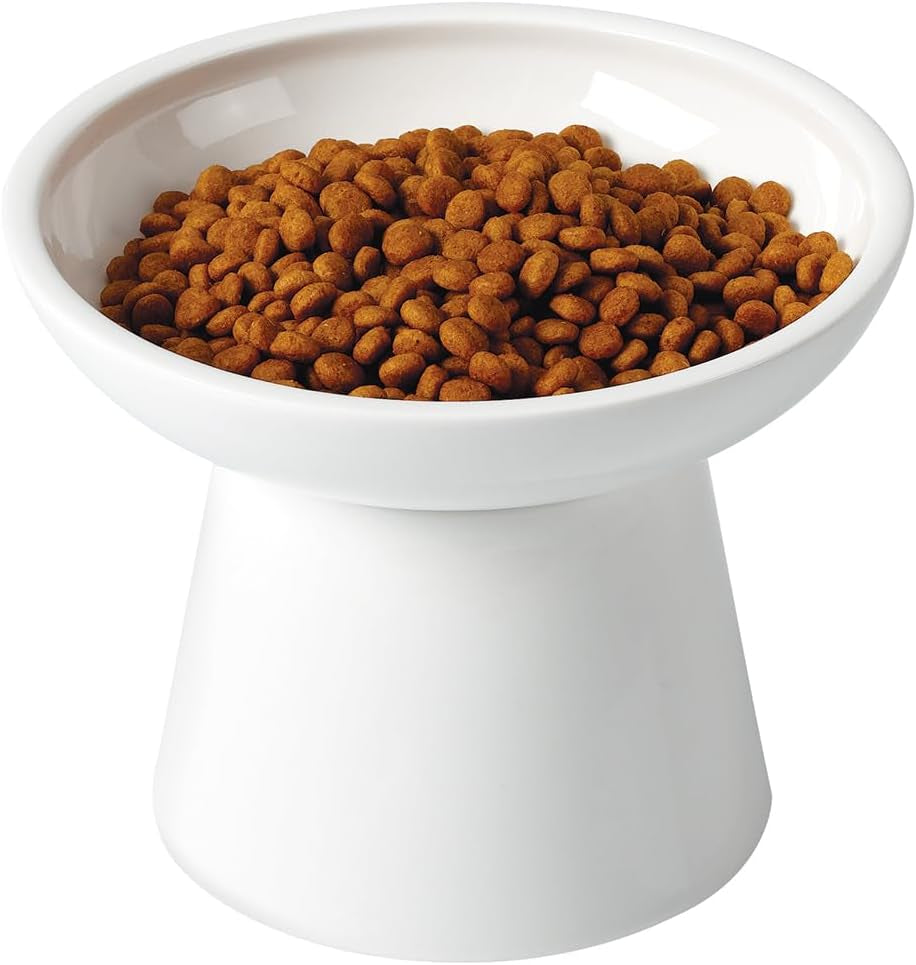 loejan-elevated-cat-food-and-water-bowls-set-extra-wide-and-raised-ceramic-bowls-anti-vomit-whisker-free-pressure-cat-feeder-for-kittens-to-adult-cats-and-small-dogs-white-water-bowl