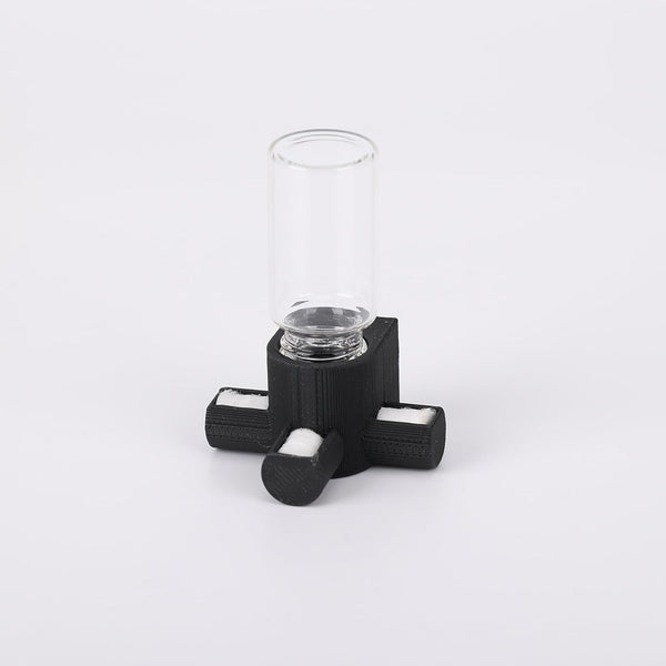 Jumping Spider Water Dispenser, Magnetic Hanging Feeder,Suitable for Jumping Spiders,Tarantulas, Praying Mantises,Arboreal Animals, and Other Small Animal Enclosure Accessories,5Ml (Wooden)11