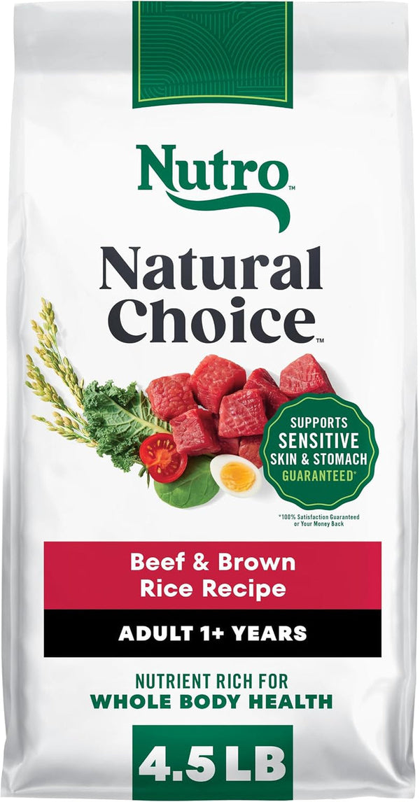 Nutro Natural Choice Adult Dry Dog Food, Chicken & Brown Rice Recipe, 30 Lb | Non-Gmo, Real Chicken #1 Ingredient, No Corn, Wheat, Soy or Chicken By-Product Meal, Supports Skin & Coat/Digestion/Immunity11
