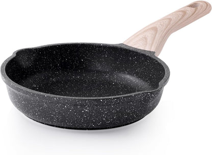 Nonstick Frying Pan Skillet, 8 Inch Small Egg Omelet Pan, Healthy and Non Toxic, Induction Compatible, PFOA Free1