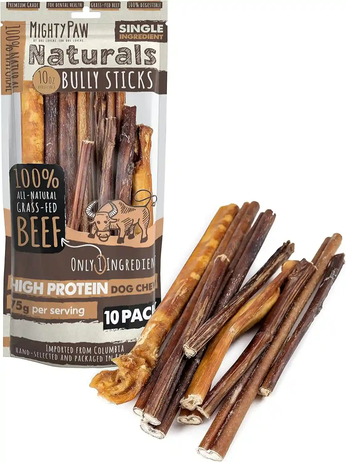 mighty-paw-12-bully-sticks-for-dogs-large-medium-and-small-breeds-chew-single-ingredient-grass-fed-lower-odor-5-pack-high-protein-boredom-buster-all-natural-sticks