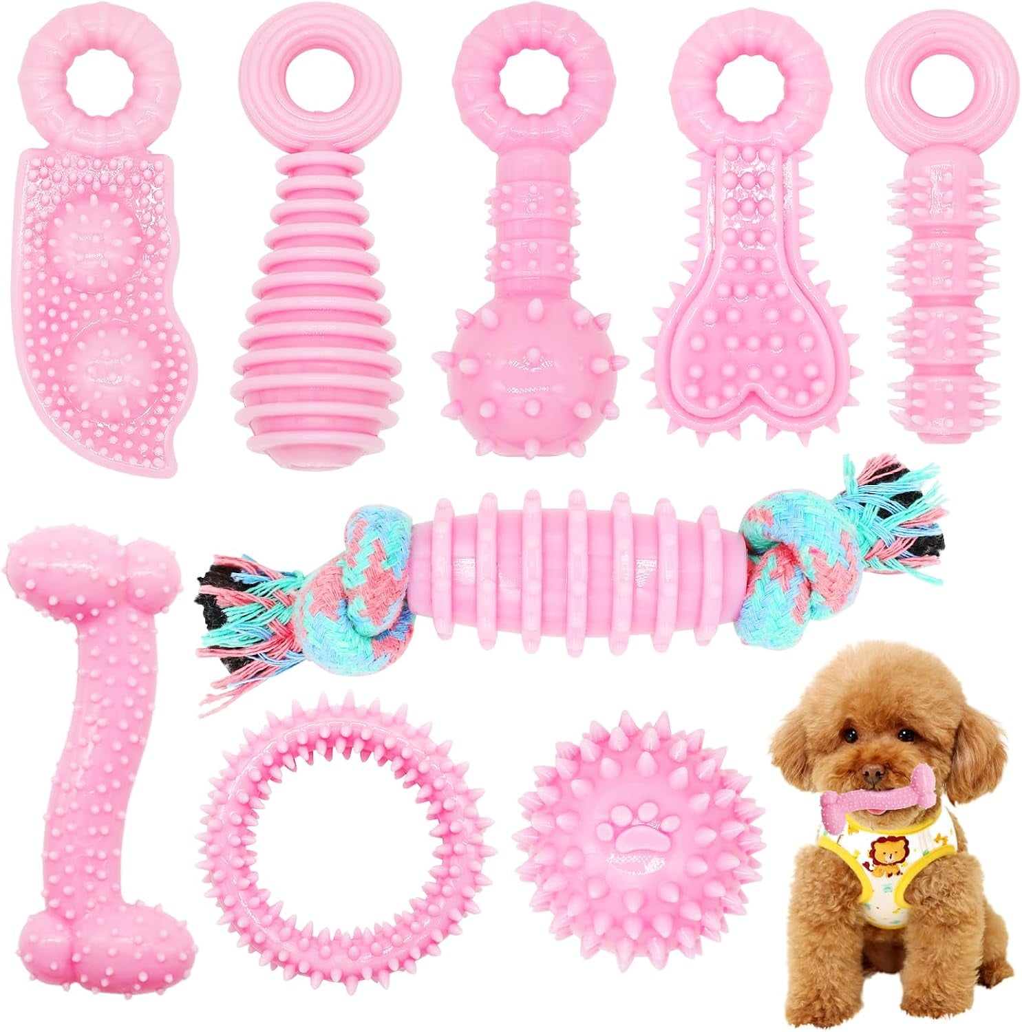 puppy-toys-6-pack-dog-chew-toys-for-puppy-cute-pink-small-dog-toys-puppy-teething-toys-for-puppies-soft-durable-interactive-chew-toy-for-small-dogs