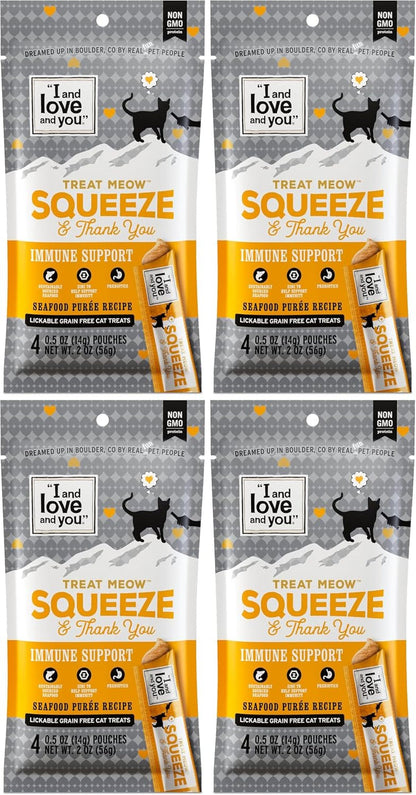 I and LOVE and YOU Treat Meow Variety Pack - 12CT14