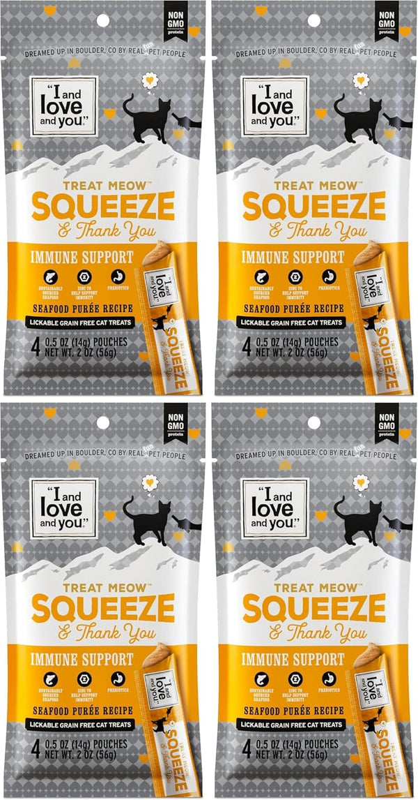 I and LOVE and YOU Treat Meow Variety Pack - 12CT14