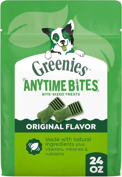 Greenies Anytime Bites Dog Treats, Blueberry Flavor, 10.3 Oz | Only 13 Calories per Treat, Easy to Digest, Natural Ingredients plus Vitamins & Minerals, Made in USA Facilities19