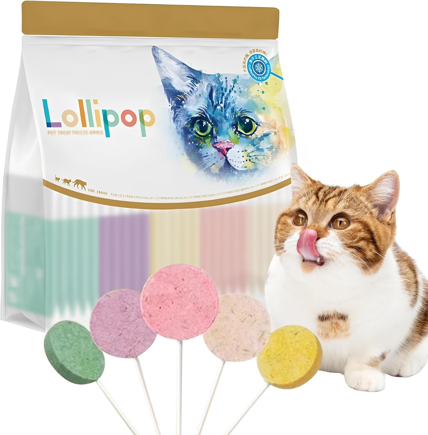lollipop-cat-treats-freeze-dried-lickable-snacks-for-indoor-cats-natural-soft-puree-wet-snacks-pops-premium-cat-treats-lollipop-ideal-for-all-breeds-and-ages-cats-mixed-25-pcs
