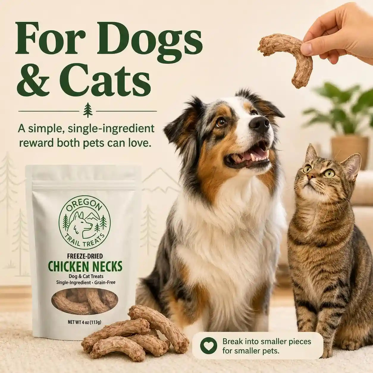 oregon-trail-treats-freeze-dried-chicken-necks-dog-treats-single-ingredient-4-oz