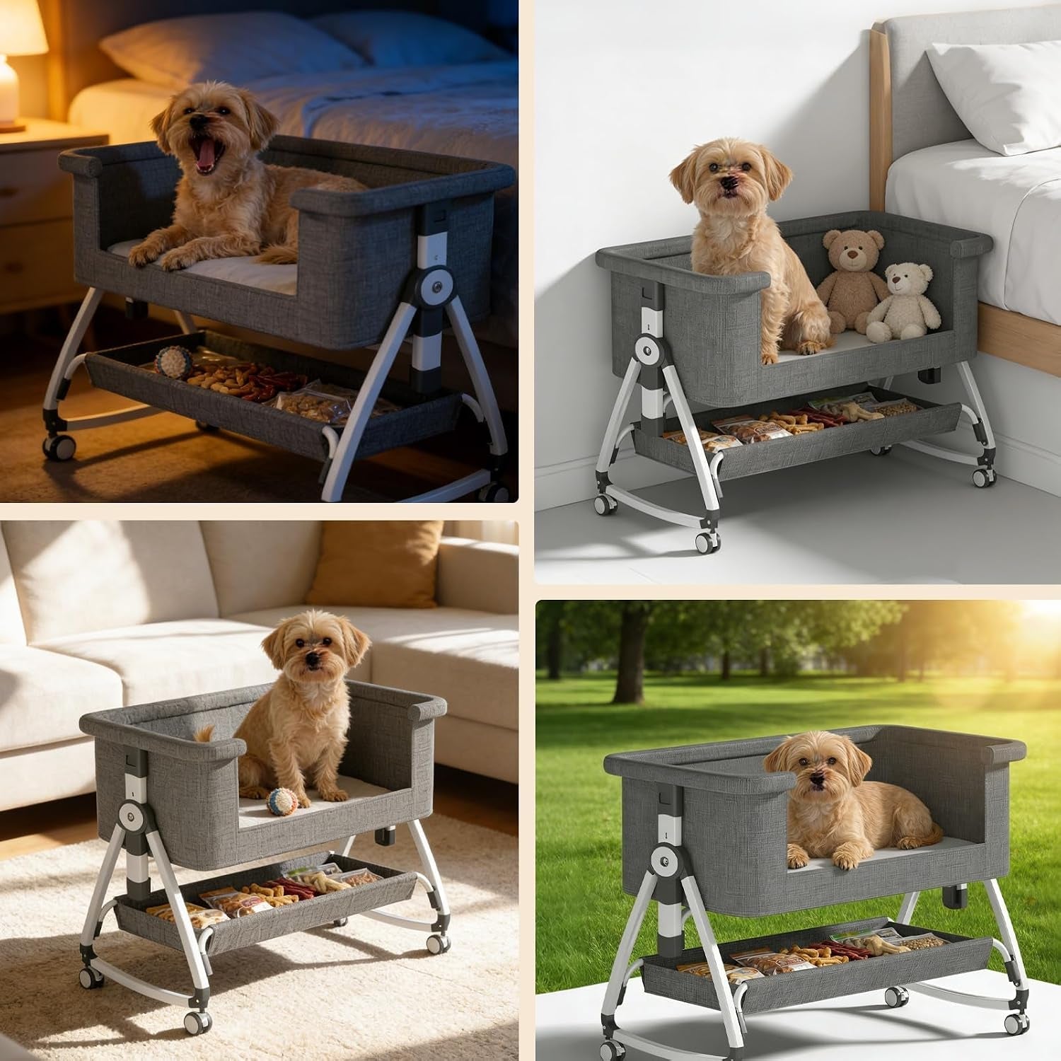 bedside-dog-bed-cosleeper-pet-dog-bed-with-removable-washable-cushion-adjustable-height-extension-for-human-bed-for-small-medium-puppy-cat