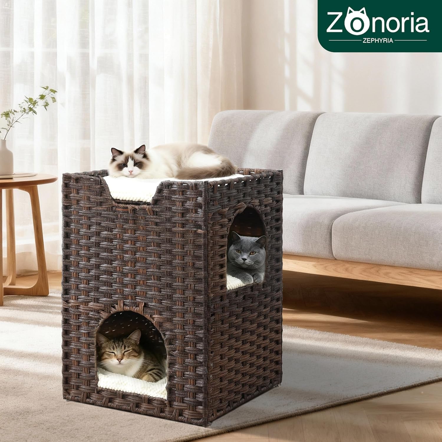 cat-bed-for-indoor-cats-a-stylish-cat-hideaway-cat-house-handwoven-rattan-cat-cave-bed-with-soft-cushion-foldable-cat-cubes-for-indoor-cats-sturdy-cat-perch-furniture-coffee-brown
