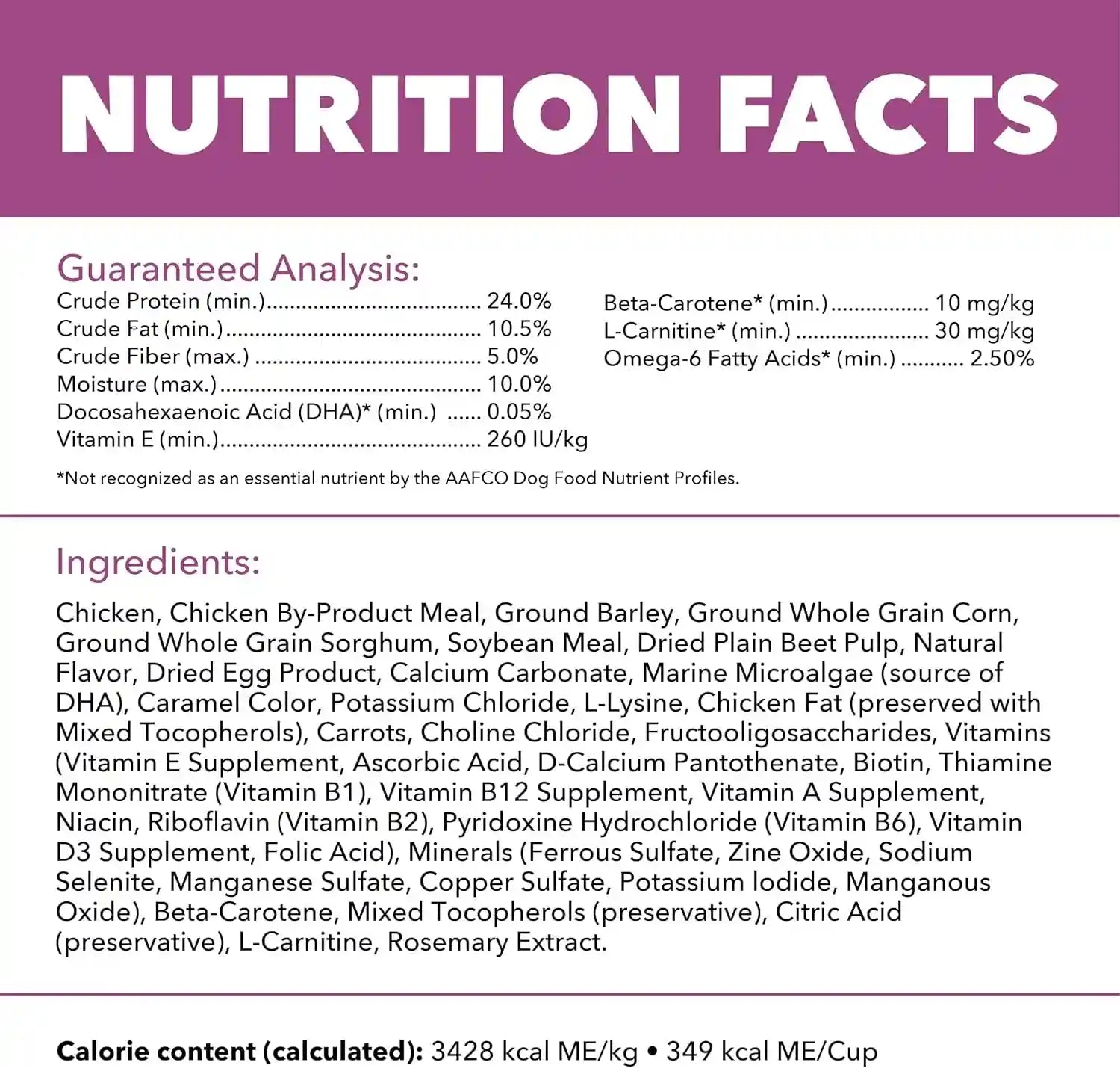 iams-proactive-health-healthy-aging-dry-dog-food-chicken-29-1-lb-veterinarian-recommended-dha-gold-for-mental-visual-sharpness-vitamin-e-beta-carotene-real-chicken-1-ingredient
