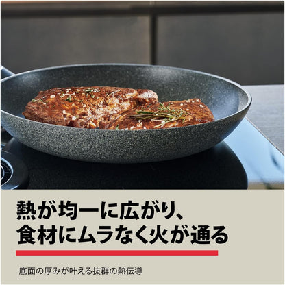 75002-895 Ferrara Wok, 11.0 Inches (28 Cm), Induction Compatible, Granitium 5-Layer Coating, Made in Italy8