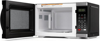 1.1 Cu.Ft Countertop Microwave Oven, 1000W Large Capacity Microwave with 10 Power Levels, 6 Auto Cooking Menus for Kitchens, Apartments, and Offices7