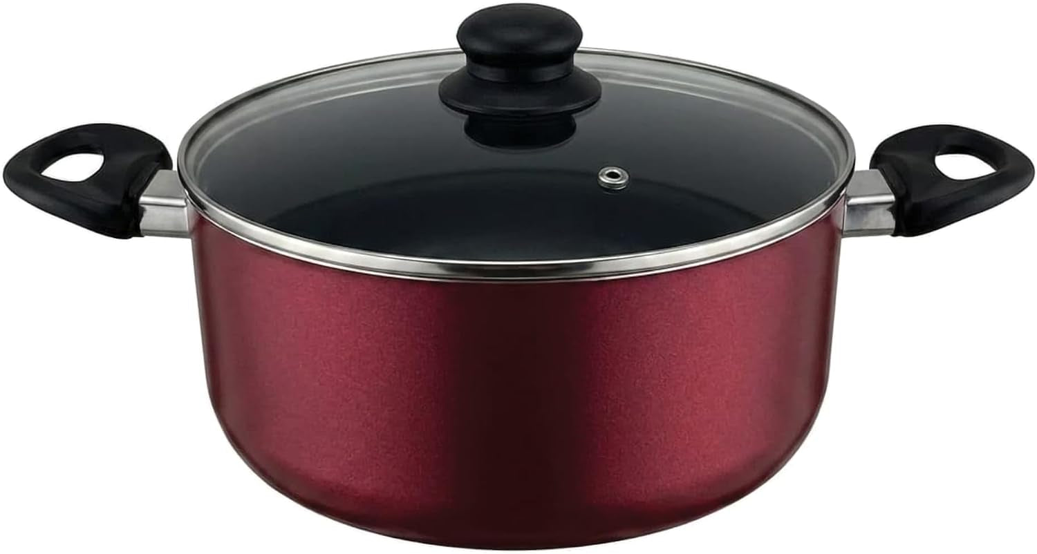 20-piece-ceramic-metallic-cookware-set-nonstick-ruby-20-piece-cookware-set-with-ceramic-nonstick-interiors-glass-lids-utensils-strainer-pads-and-griddle-pan