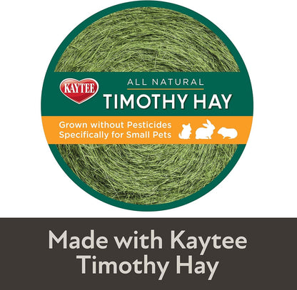 Kaytee Field+Forest Mini Hay Bales Apple and Rose 2 Pack 7 Ounces5