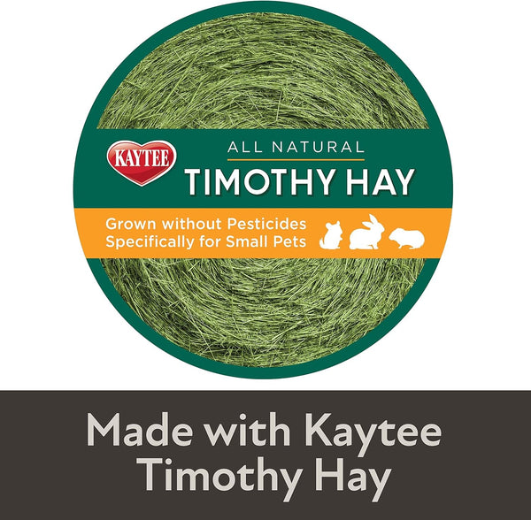 Kaytee Field+Forest Mini Hay Bales Apple and Rose 2 Pack 7 Ounces5