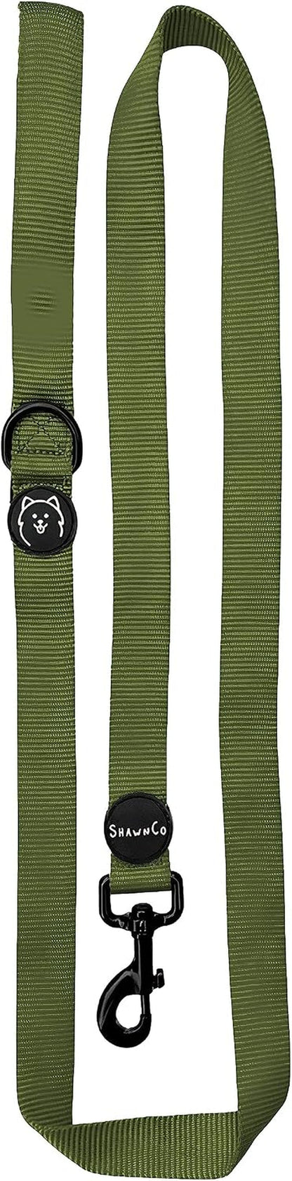 Shawnco Dream Walk Dog Leash- Premium, Nylon Pet Leash with Soft Neoprene Handle for Small, Medium and Large Dogs (ICY Lilac, M/L 6FT W/ 2 Handles)31
