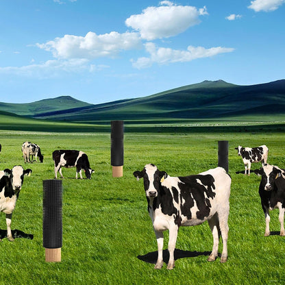 2 Pcs Horse Cattle Scratchers, Horse Scratching Post, Soft Massage Brush Kit for Equine Bovine, Scratching Itch Relief Pad for Farm Animals Goat Sheep Cow Dog3