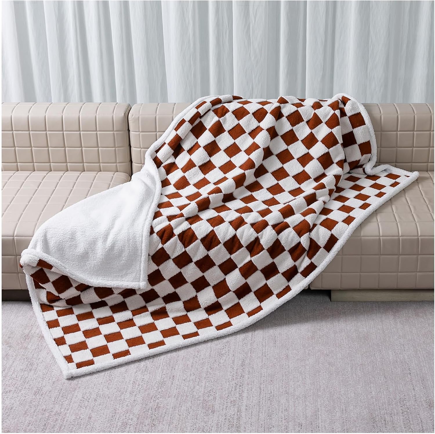 waterproof-pet-blanket-brown-checked-pets-throw-blankets-for-dog-bed-covers-couch-sofa-stylish-jacquard-for-puppy-cats-washable-reversible-furniture-protection-covers-coffee-check-m