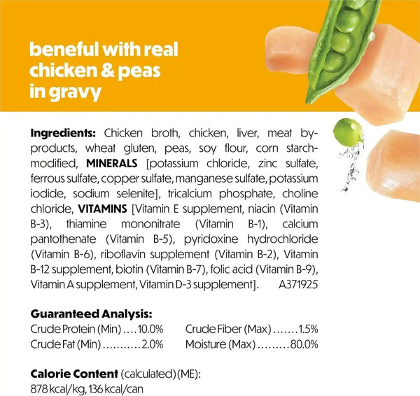 Purina Beneful with Real Chicken or Steak Flavor in Gravy Wet Dog Food Variety Pack - 5.5 Oz. (Pack of 12)5