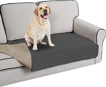 Easy-Going 100% Waterproof Dog Bed Cover, Non-Slip Pet Blanket for Furniture, Washable Couch Cover, Repleasement Sofa Cover (68X82 In,Gray)19