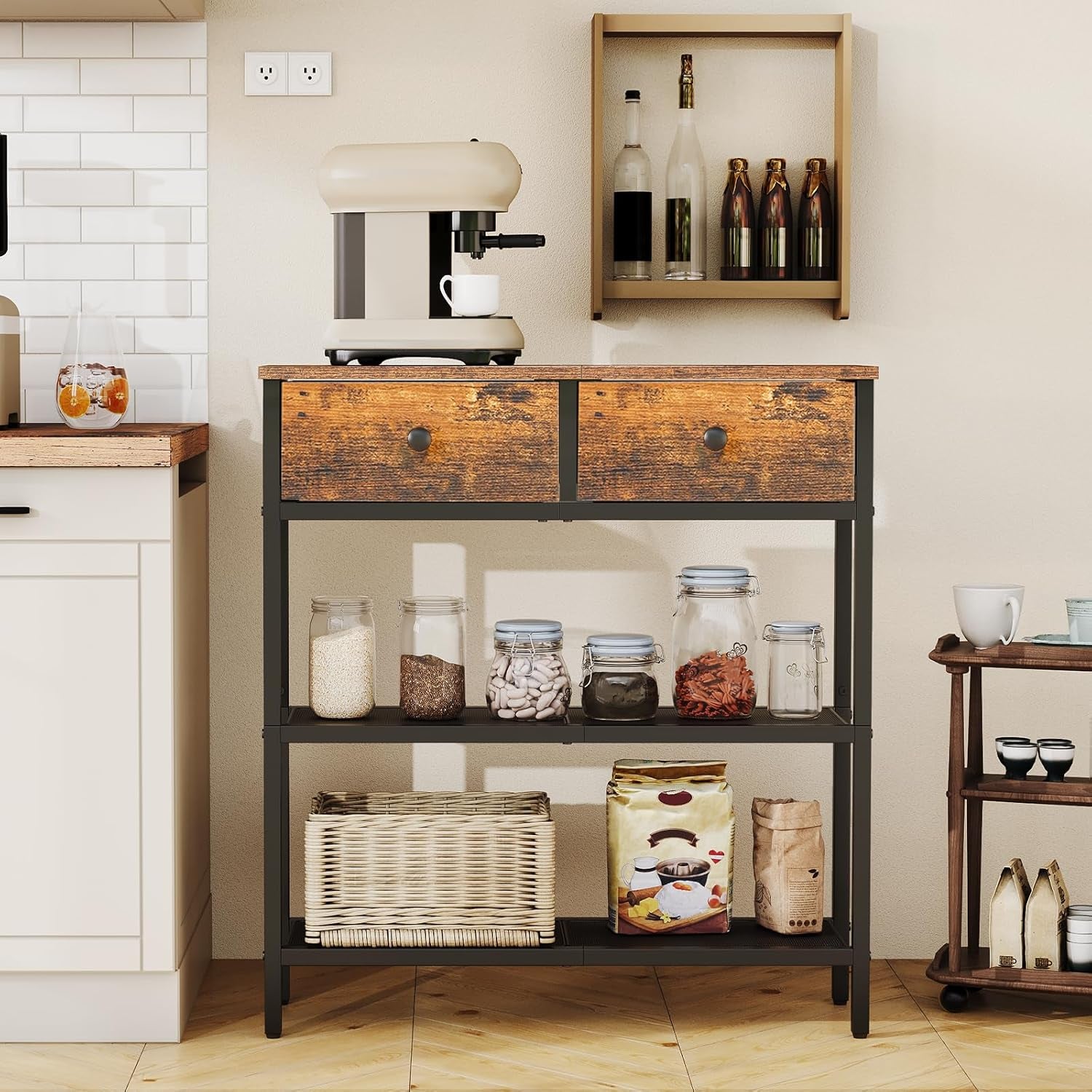 29-5-narrow-console-table-with-2-fabric-drawers-sofa-table-small-entryway-table-with-3-tier-storage-shelves-behind-couch-table-for-living-room-hallway-rustic-brown-and-black-bf72xg01