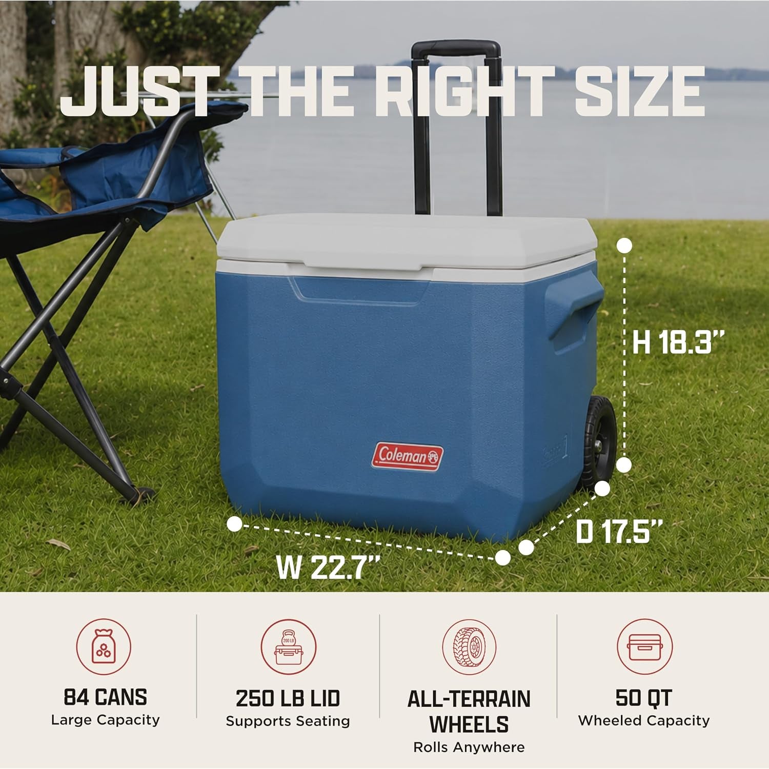 coleman-xtreme-rolling-cooler-with-wheels-extra-walled-insulation-keeps-ice-up-to-5-days-portable-wheeled-hard-chiller