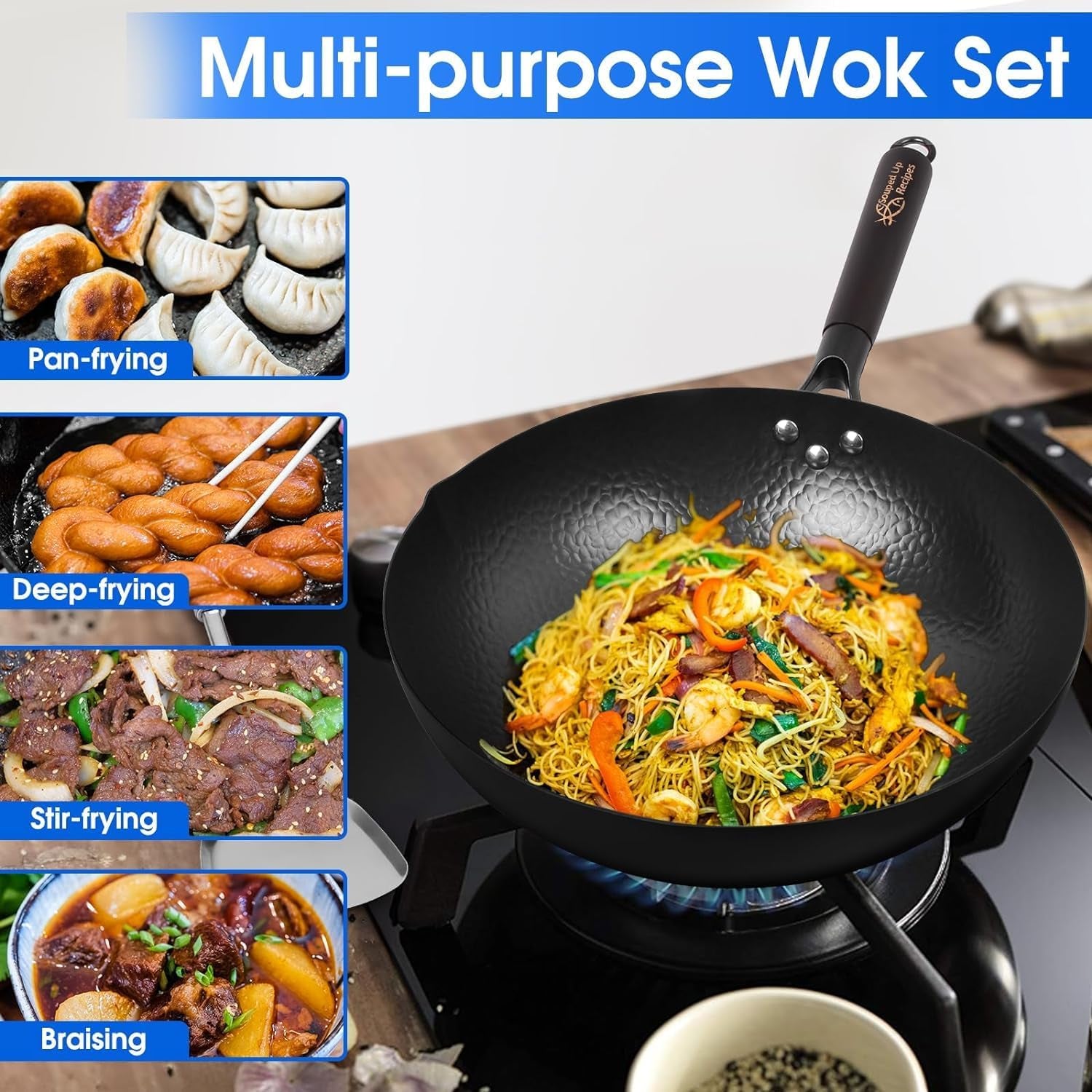 12-5-inch-carbon-steel-wok-for-electric-induction-and-gas-stoves-lid-spatula-and-user-guide-video-included