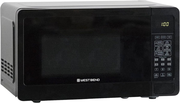 Microwave Oven, 0.7 Cu.Ft., 700-Watts, in Black Finish |  Microwave Oven, 700-Watts, 10 Power Levels, 6 Presets, Glass Turntable, 0.7 Cu.Ft., in Black1