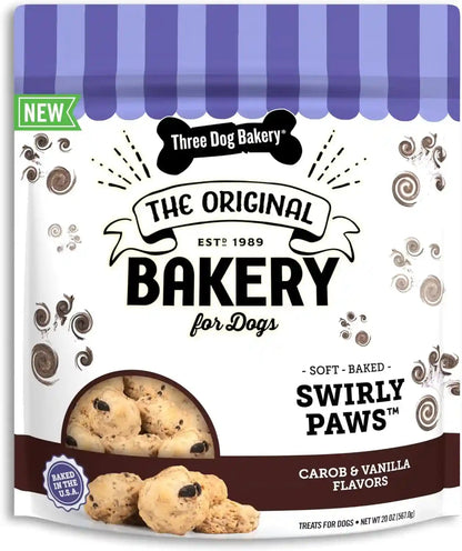 Three Dog Bakery Blueberry Pancake Bites for Dogs - 25 Oz Bag | Soft Baked Training Treats for Dogs - Blueberry Dog Treats8