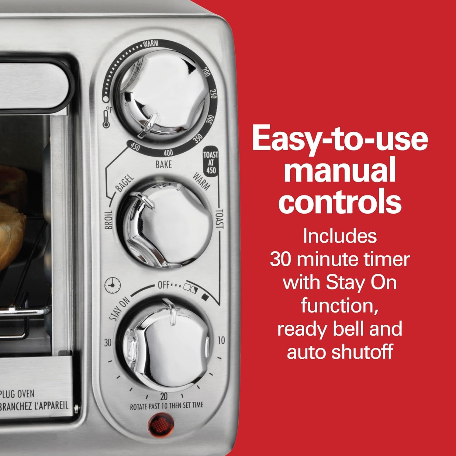 4-slice-countertop-toaster-oven-with-5-cooking-modes-bake-broil-toast-keep-warm-bagel-stay-on-auto-shutoff-2-rack-positions-200-450-f-stainless-steel-31143j