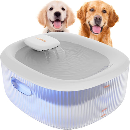 WOPET Dog Water Fountain for Large Dogs, 6L/205Oz/1.6Gal Automatic Dog and Cat Water Fountain, Pet Water Dispenser with 2 Filters, Ultra-Quiet Pump, Great for Large Dogs Cats and Multi-Pet Home9
