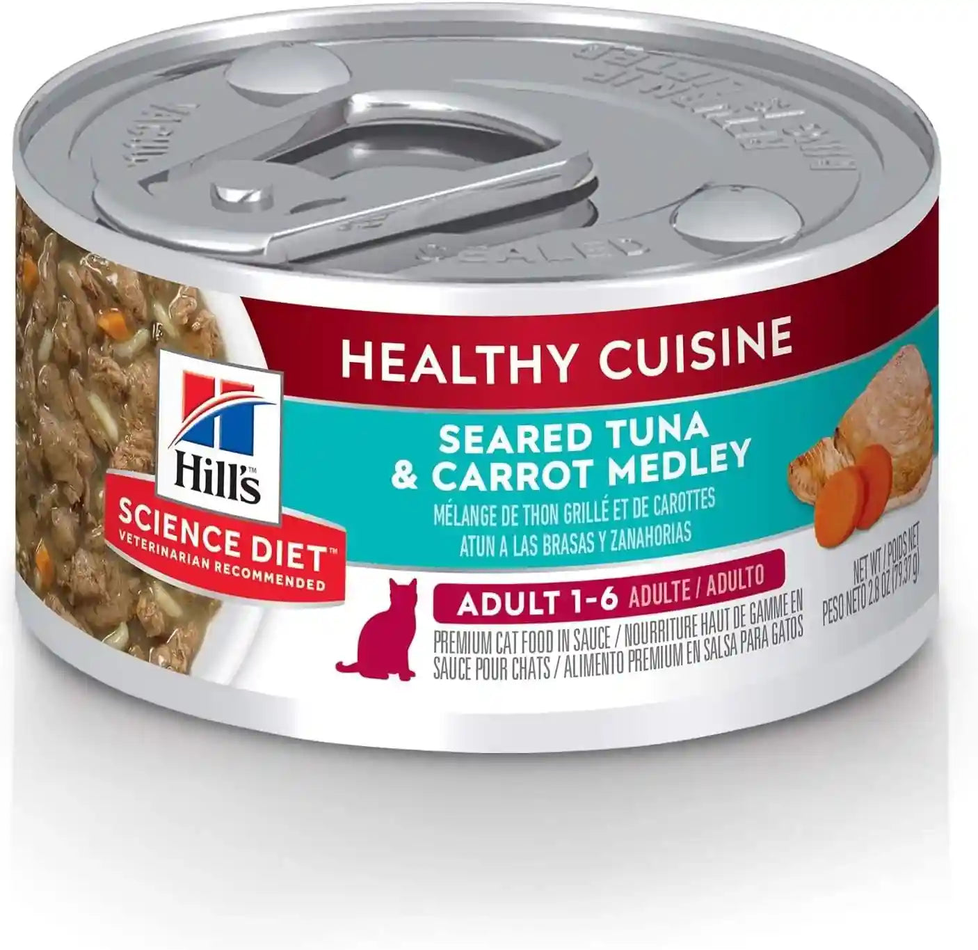 hills-science-diet-adult-1-6-healthy-cuisine-wet-cat-food-1-veterinarian-recommended-roasted-chicken-rice-2-8-oz-cans-24-pack
